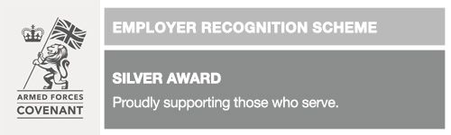 Employer Recognition Scheme Silver Award Armed Forces Convenant Sir Fix-a-lock